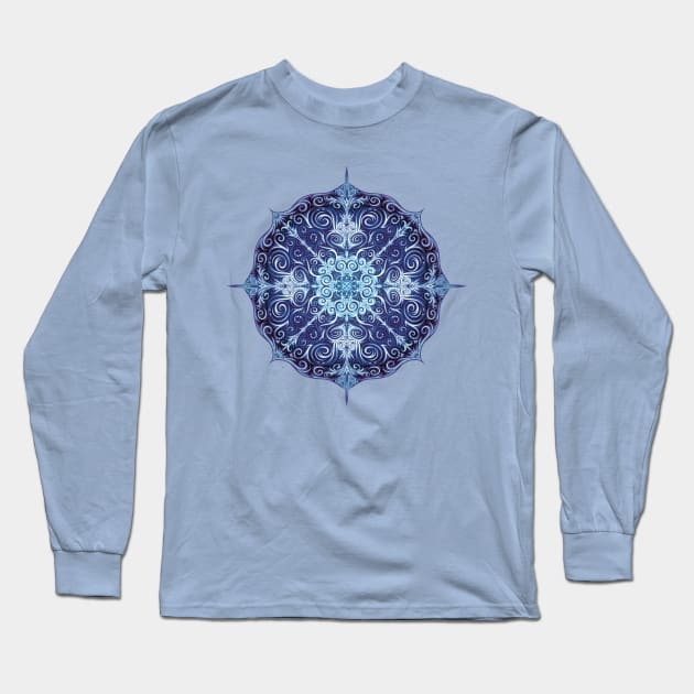 Swirls Long Sleeve T-Shirt by Desdymona